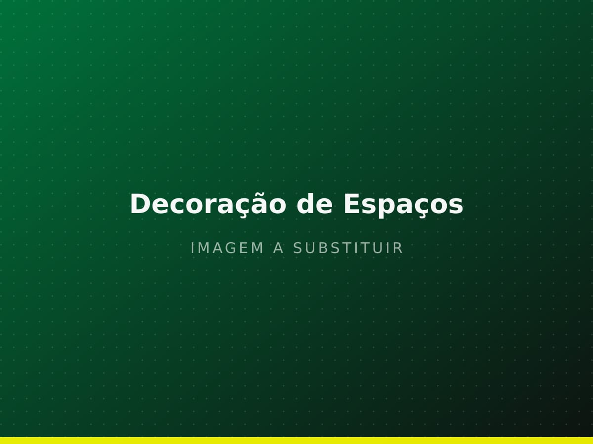 Decoração de Espaços
